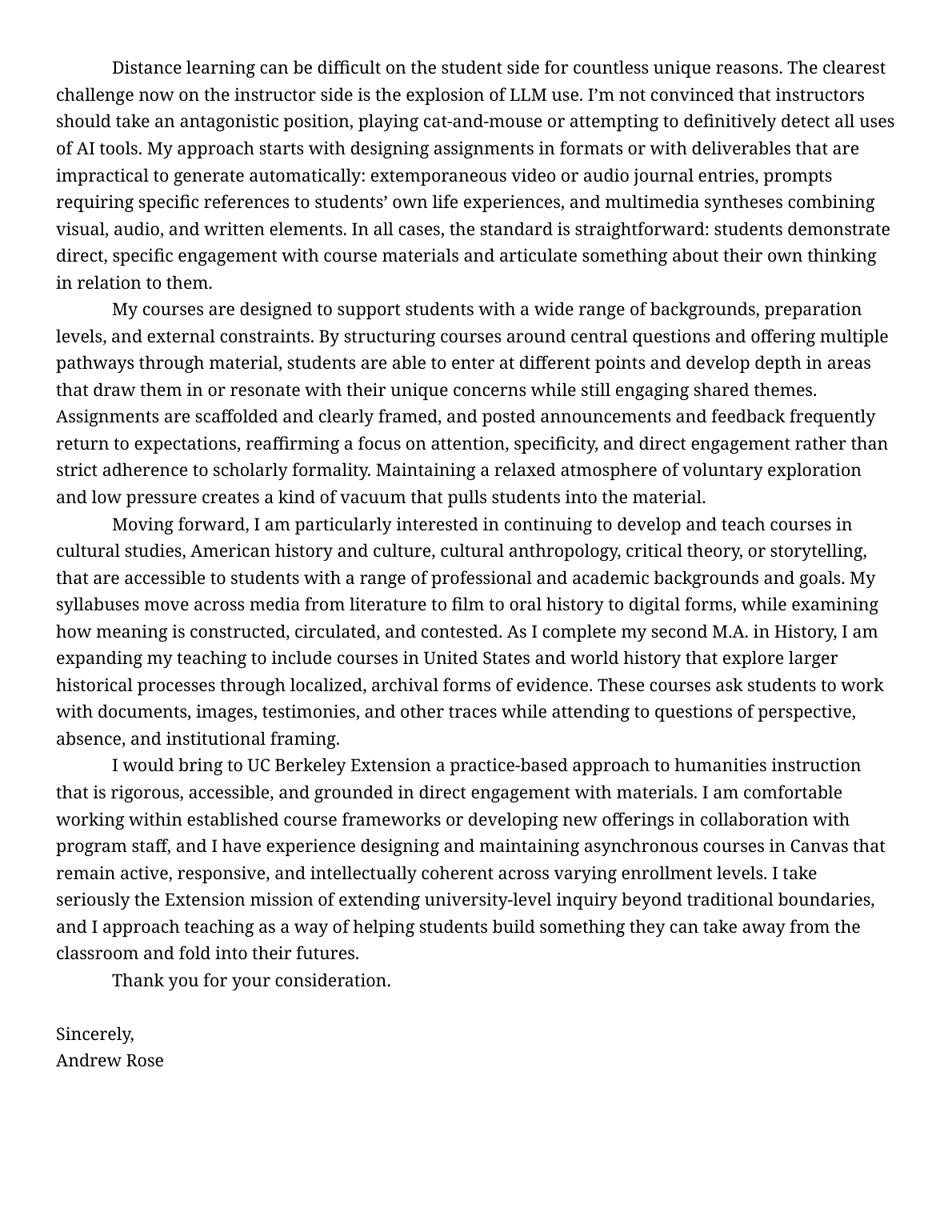 Cover letter PDF page 2